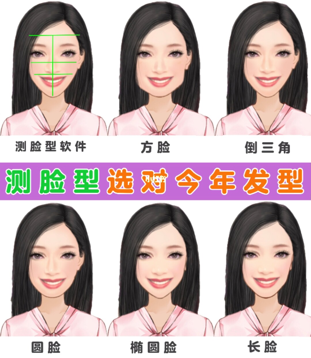 小红书脸型测试换发型软件_小红书怎么测脸型发型_小红书如何测脸型适合什么发型