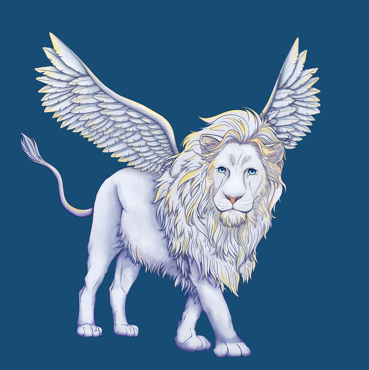 飞狮：勇敢力量的象征