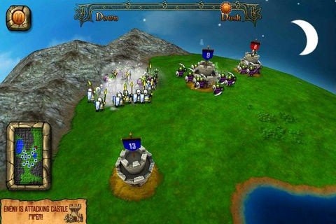 手机策略游戏推荐-征服世界，从我的小城堡开始在这个游戏里