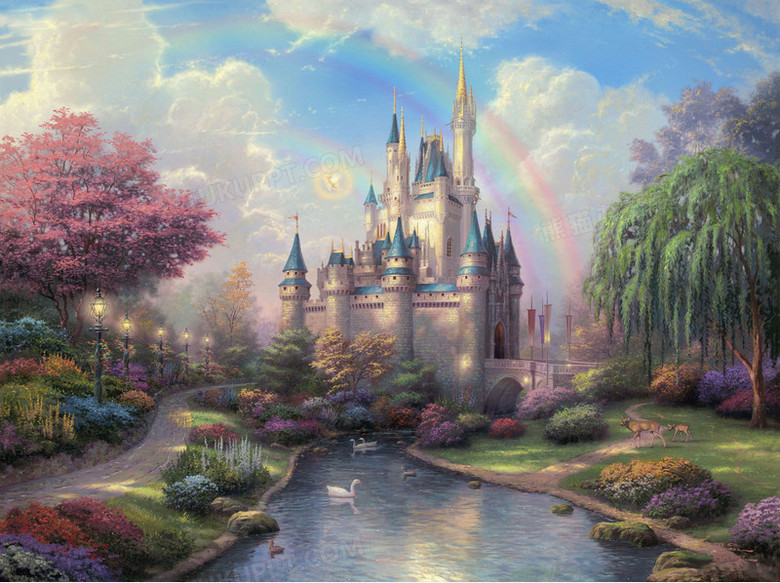 六公主的奇幻之旅：梦幻城堡与神奇森林探秘