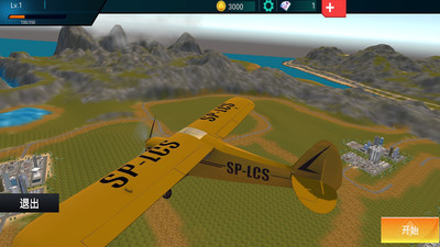 手机飞机模拟器小游戏-手机飞机模拟器：重燃飞行梦，畅享 3D